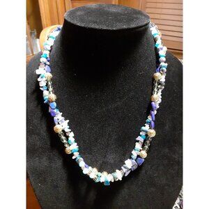 Handmade Gemstone Necklace Duo